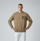 Enrico Coveri Mens Sweatshirt 46 In Camel