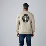Enrico Coveri Mens Sweatshirt In Khaki