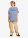 Quiksilver Boys Range Life T-Shirt In Flint