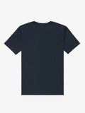 Quiksilver Boys Youth Type Line T-Shirt In Dark Navy