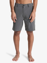 Quiksilver Mens Union Heather Amph 19 Shorts In Grey