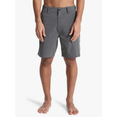 Quiksilver Mens Union Heather Amph 19 Shorts In Grey