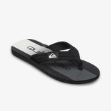 Quiksilver Mens Molokai Layback 26 Flip Flops In Black