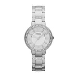 Fossil womans Virginia Silver watch