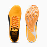 Puma Mens Evospeed Sprint 14.5 Running Shoes In Sun Stream/Black/White