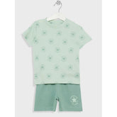 Converse Boys Sustainable Core 2 Piece Set In Green