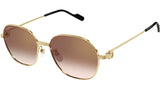 Cartier Sunglasses Ct0569Sa-003 Gold Squared