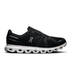On Mens Cloud 6 Sneakers In Black/White