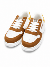 Soviet Boys K Society 23 Casual Lace Up Sneakers In White/Honey