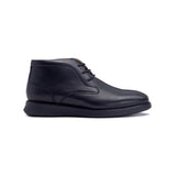 Florsheim Mens Launch Chukka Leather Shoes In Black