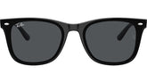 Ray-Ban Unisex Classic Black Square Sunglasses In Black