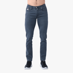 Soviet Mens Pires Straight Leg Jeans In Slate