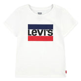 Levis Girls Sportswear Logo T-Shirt In White
