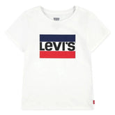 Levi's Girls Sportswear Logo T-Shirt In White