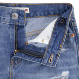 Levi's Girlfriend Shorty Shorts In Indigo