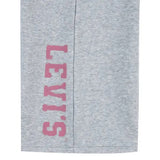 Levis Girls Wide Leg Fleece Pants In Grey