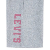Levi's Girls Wide Leg Fleece Pants In Grey