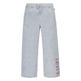 Levis Girls Wide Leg Fleece Pants In Grey