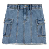 Levi's Girls Cargo Skirt In Blue