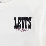 Levis Giddy Up Long Sleeve T-Shirt In Egret