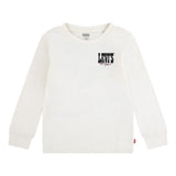 Levis Giddy Up Long Sleeve T-Shirt In Egret