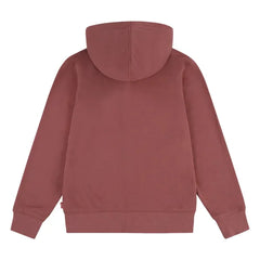 Levis Boys Solid Full Zip Hoodie In Roan Rouge