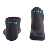 Falke Mens Hidden Luxe Socks In Black