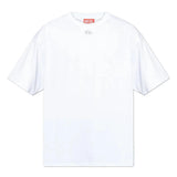 Diesel Mens Boxt-Dco Relaxed T-Shirt In White