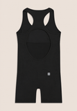 Freddy Womens Knitted Seamless Tracksuit In Black