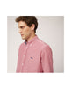 Harmont & Blaire Mens 2 Fabrics Shirt In Red