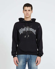John Richmond Rma23086Feit Sweatshirt Haider Black