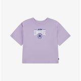 Converse Girls Graphic Boxy T-Shirt In Lavender