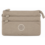 Free Spirit Zipper Sling Bag In Sand