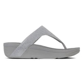 Fitflop Ladies Lottie Glitz Sandals In Silver