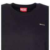 Diesel Mens Regular T-Shirt In Black
