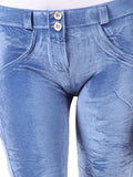 Freddy Womens Wrup Super Skinny Pants In Blue