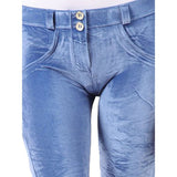 Freddy Womens Wrup Super Skinny Pants In Blue