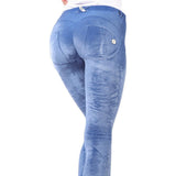 Freddy Womens Wrup Super Skinny Pants In Blue