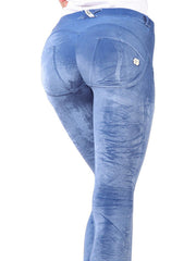 Freddy Womens Wrup Super Skinny Pants In Blue