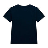 Guess Boys Short Sleeve Navy Logo T-Shirt
