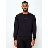 Replay Mens Crew Neck Sweatshirt In Black