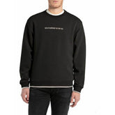 Replay Mens 098 Crew Neck Sweatshirt In Black