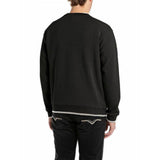 Replay Mens 098 Crew Neck Sweatshirt In Black