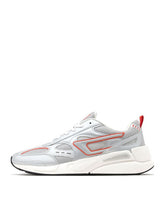 Diesel Mens Serendipity Sport Sneakers In Silver & White