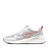 Diesel Mens Serendipity Sport Sneakers In Silver & White