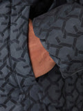 Guess Mens Chain Puff Jacket In Navy