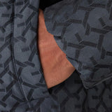 Guess Mens Chain Puff Jacket In Navy