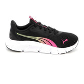 Puma Girls FlexFocus Lite Mode Blaze Fade Junior Sneakers In Black/Pink Opal/White