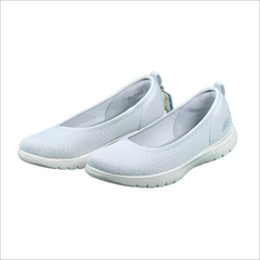 Skechers Womens On-The-Go Flex Shoes In Light Grey