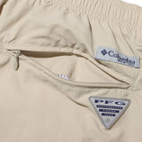Columbia Mens Backcast III Water Shorts In Fossil
